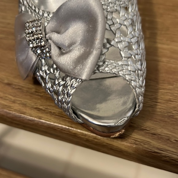 Y2K Nina silver mesh heels - Picture 9 of 10